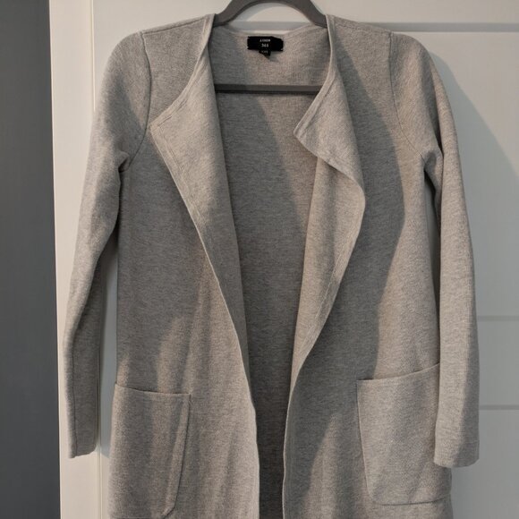 J. Crew Sweaters - J. Crew 365 Grey Long Cardigan Size XXS